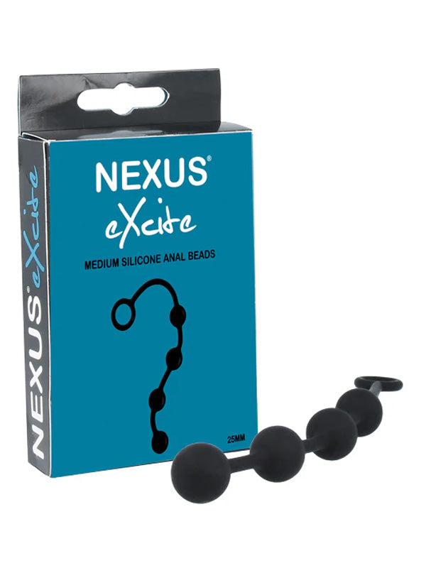 Nexus Excite Silicone Anal Beads Medium