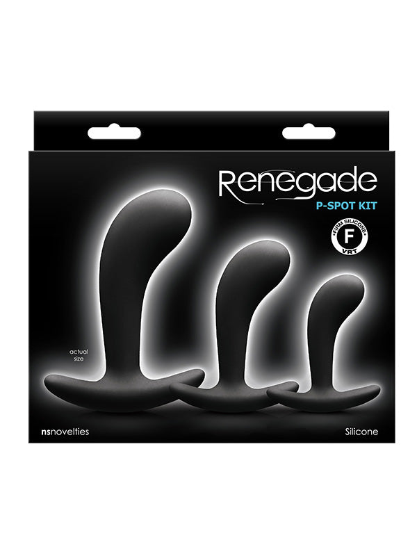 NS Novelties Renegade Silicone P Spot Kit Black