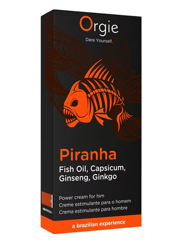 Orgie Piranha Power Cream Arousal Enhancer for Him