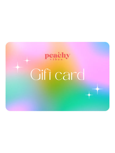 Peachy Vibes Digital Gift Card