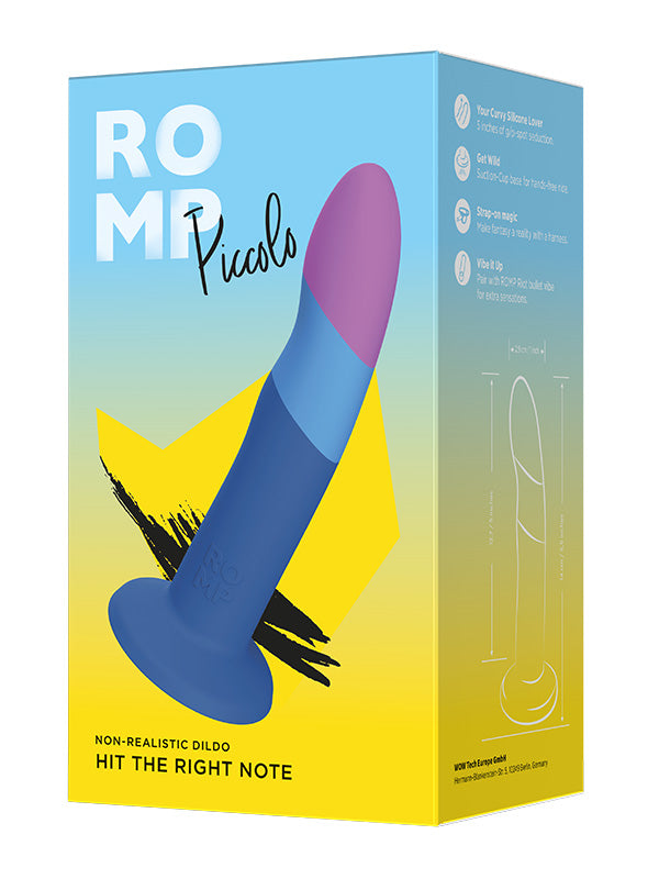 Romp Piccolo Silicone Dildo 14 cm