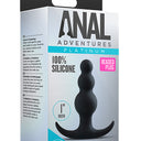 Blush Anal Adventures Platinum Silicone Beaded Plug