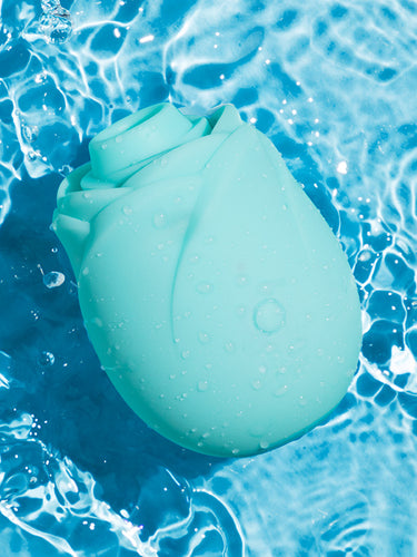 Romp Rose Glow Blue Pleasure Air Clitoral Stimulator