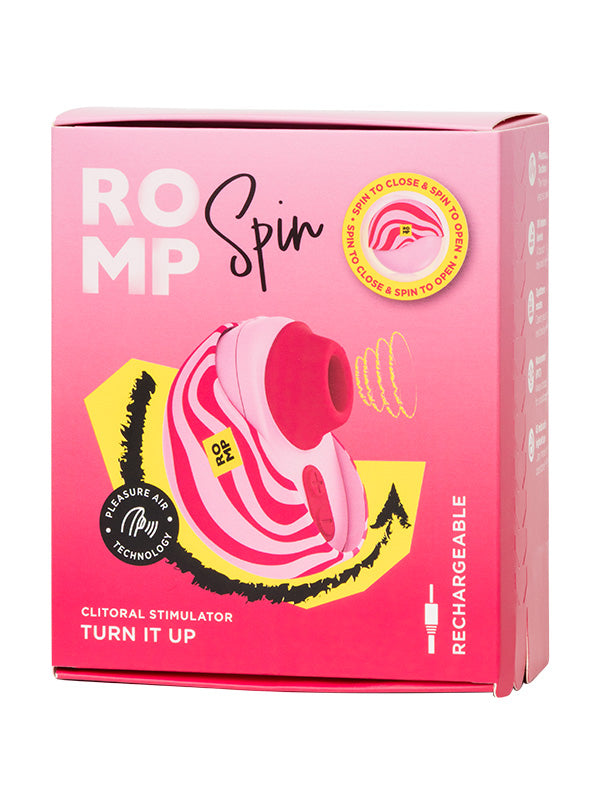 Romp Spin Travel Pleasure Air Clitoral Stimulator