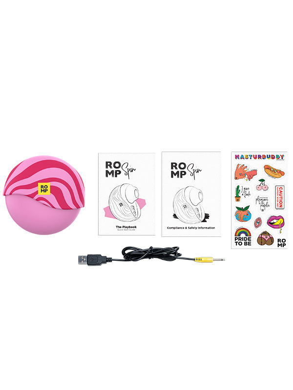 Romp Spin Travel Pleasure Air Clitoral Stimulator