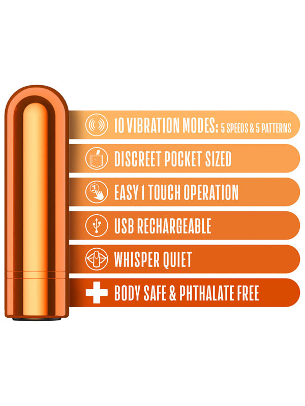 Blush Kool Vibes Rechargeable Mini Bullet Vibrator