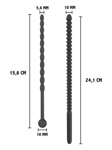 Hidden Desire Extreme Ribbed Penis Dilator Set