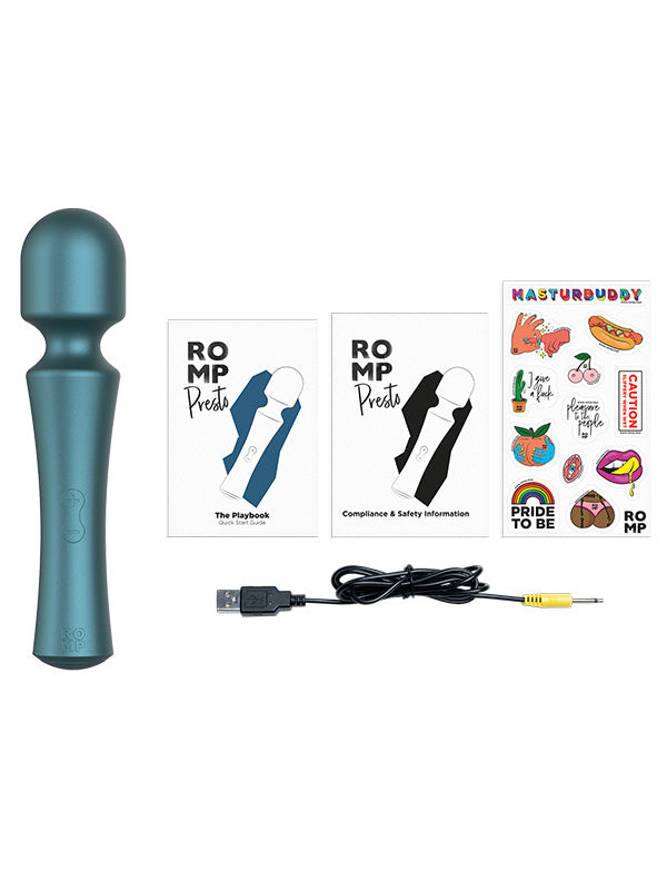 Romp Presto Silicone Mini Wand Vibrator