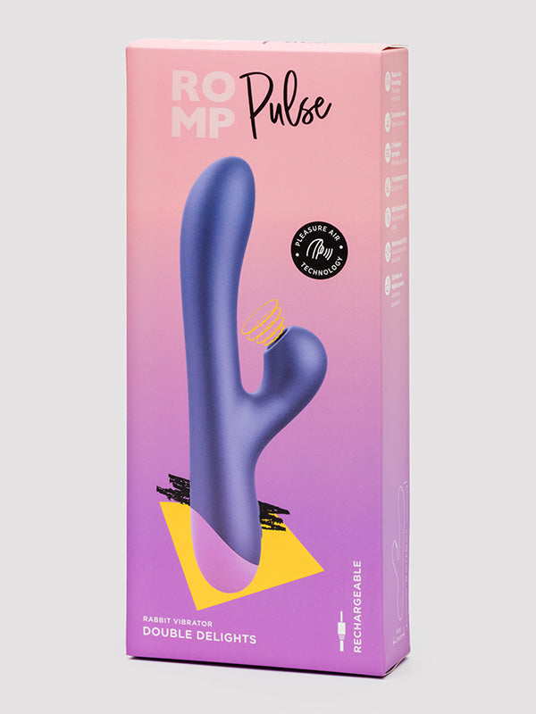 Romp Pulse Silicone Pleasure Air Rabbit Vibrator