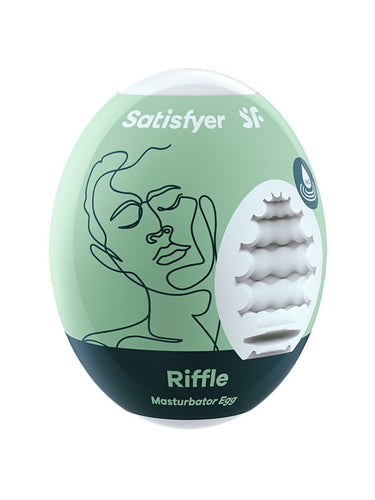 Satisfyer Masturbator Egg - Riffle