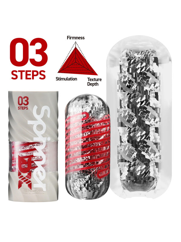 Tenga Spinner DX Spiral Masturbator 03 Steps
