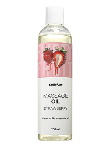 Satisfyer Massage Oil Strawberry