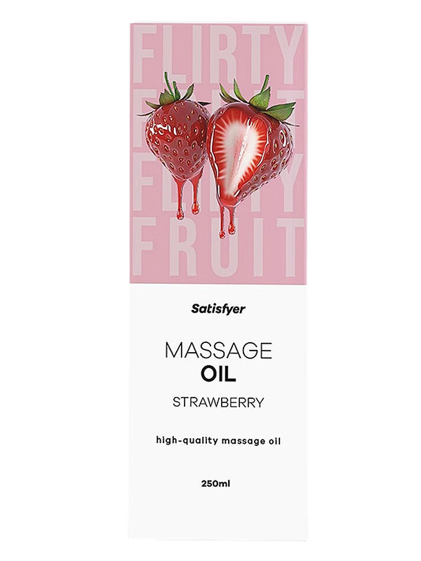 Satisfyer Massage Oil Strawberry