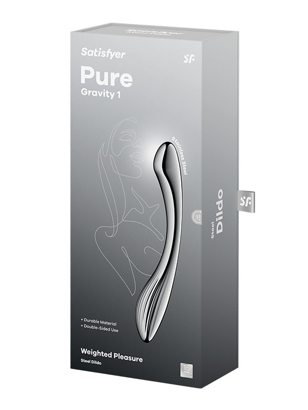 Satisfyer Pure Gravity 1 Steel Dildo