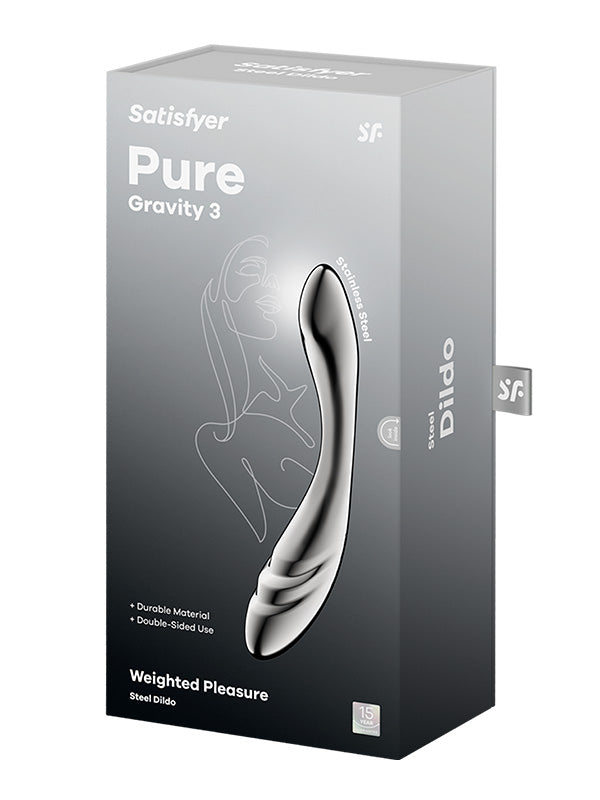 Satisfyer Pure Gravity 3 Steel Dildo