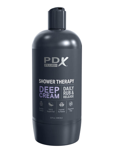Pipedream PDX Plus Shower Therapy Deep Cream Penis Stroker