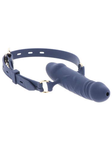 Taboom Blue Silicone Breathable Penis Gag