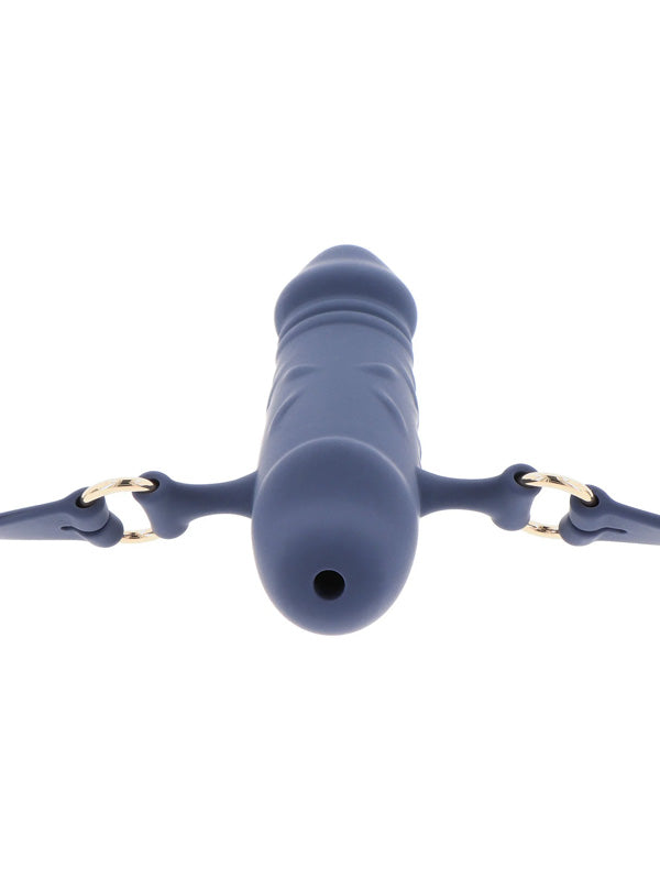 Taboom Blue Silicone Breathable Penis Gag