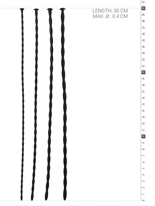 Sinner Gear Silicone Penis Dilator Set - Small