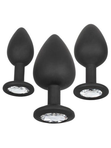 CalExotics Silicone Gem Anal Plug Kit