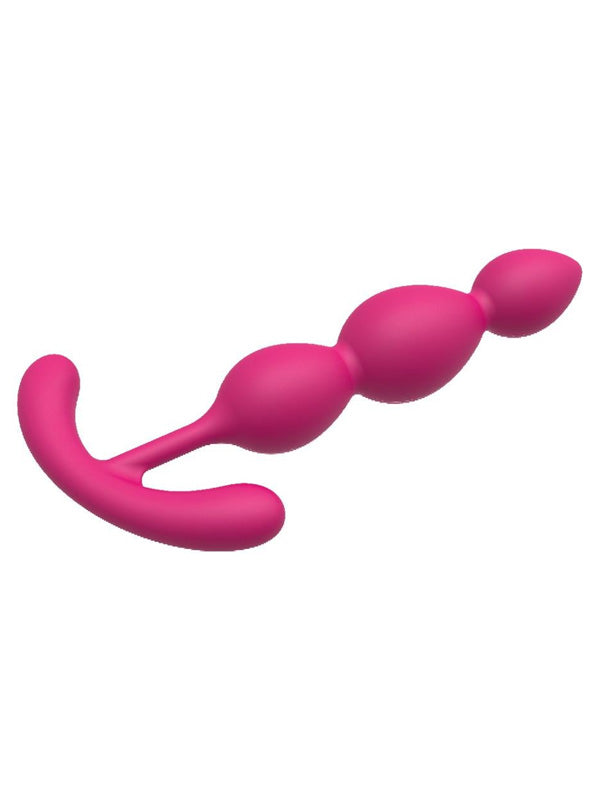Dream Toys Essentials Silky Smooth T-Teardrop Anal Beads