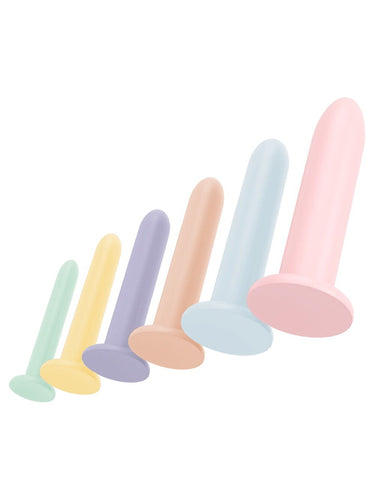 You2Toys Six in a Row Silicone Dilator Training Set