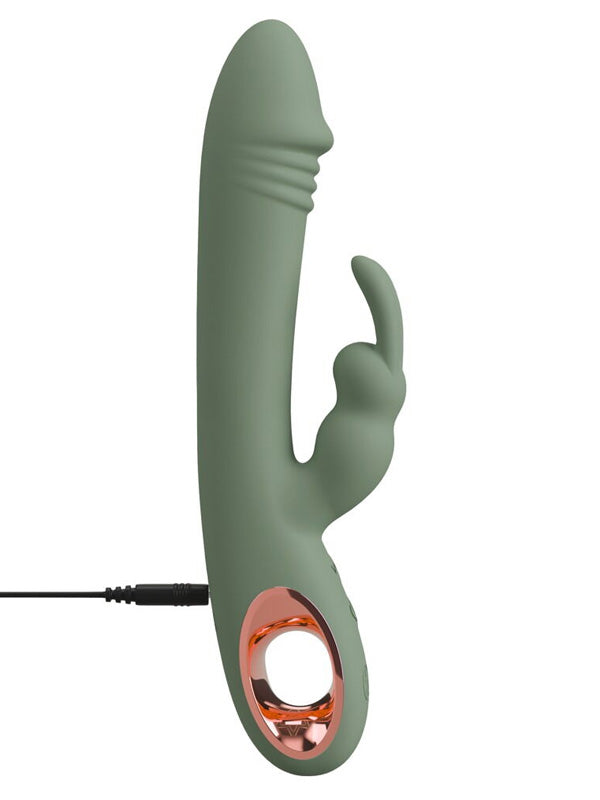 You2Toys Slim Olive Rabbit Vibrator