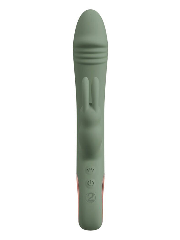 You2Toys Slim Olive Rabbit Vibrator