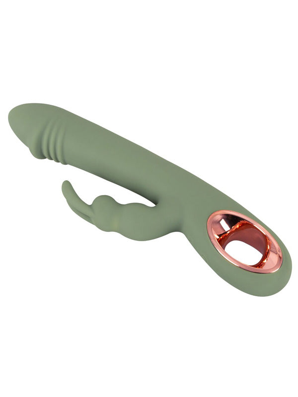 You2Toys Slim Olive Rabbit Vibrator