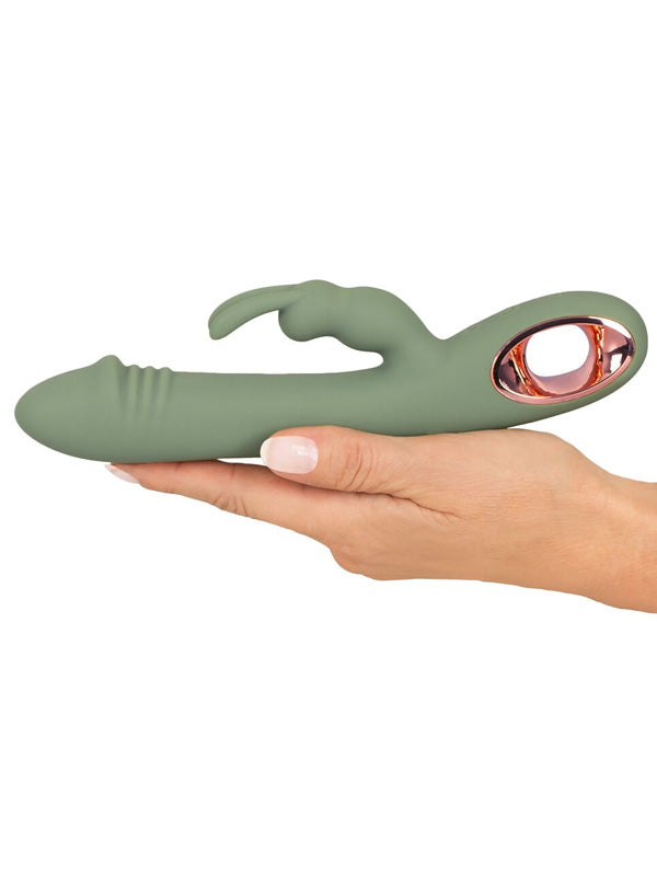 You2Toys Slim Olive Rabbit Vibrator