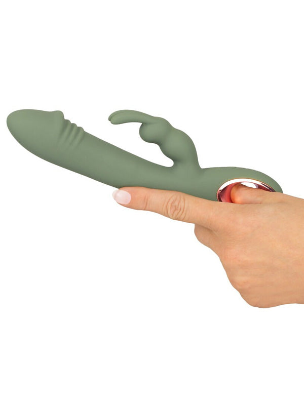 You2Toys Slim Olive Rabbit Vibrator