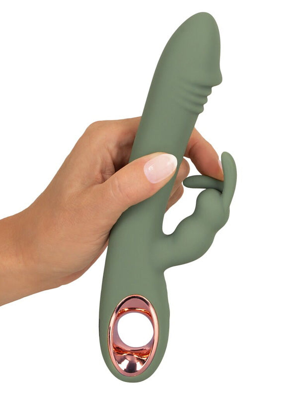 You2Toys Slim Olive Rabbit Vibrator