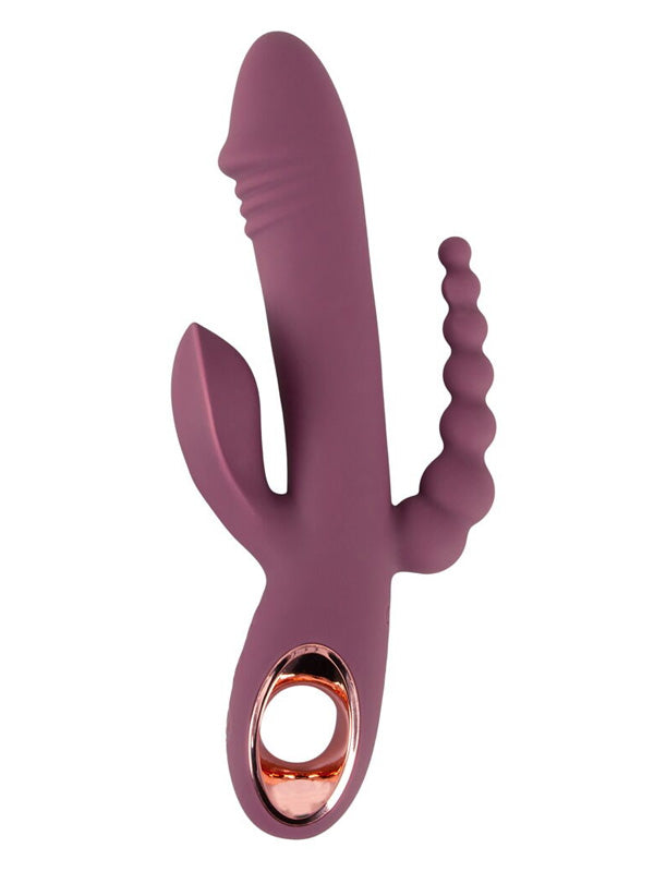 You2Toys Slim Triple Plum Rabbit Vibrator