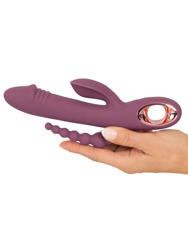 You2Toys Slim Triple Plum Rabbit Vibrator