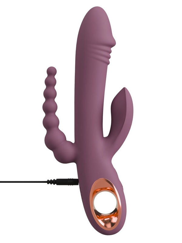 You2Toys Slim Triple Plum Rabbit Vibrator