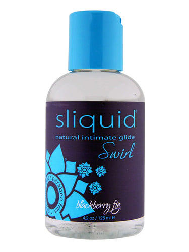 Sliquid Naturals Swirl Water-Based Blackberry Fig Lubricant