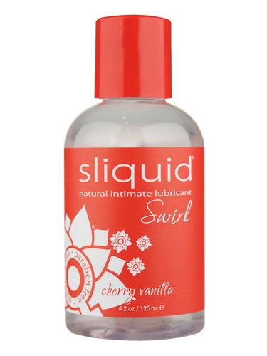 Sliquid Naturals Swirl Water-Based Cherry Vanilla Lubricant