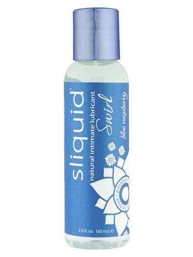 Sliquid Naturals Swirl Water-Based Blue Raspberry Lubricant