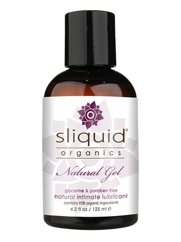 Sliquid Organics Natural Gel Aloe Based Personal Lubricant