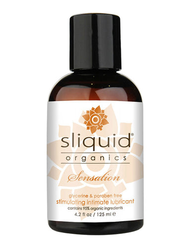 Sliquid Organics Sensation Aloe Based Stimulating Lubricant