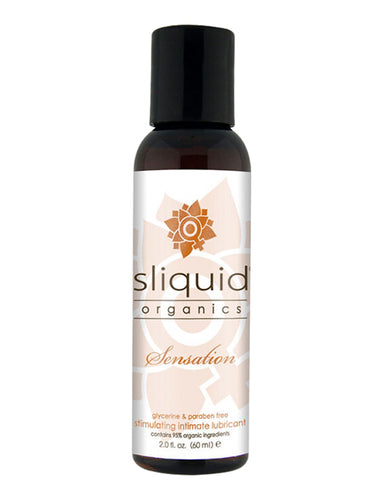 Sliquid Organics Sensation Aloe Based Stimulating Lubricant