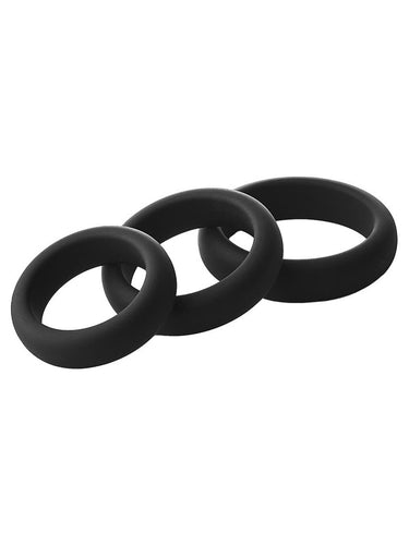 Dream Toys Ramrod Smooth Silicone Cock Ring Set