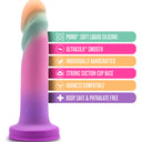 Blush Avant Sunrise Gaze Silicone Suction Cup Dildo Sherbet 19 cm