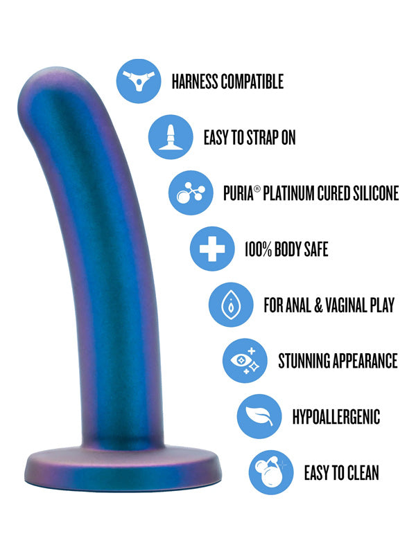 Blush Temptasia Surrender Intermediate Pegging Dildo Blue Lust 14.6 cm