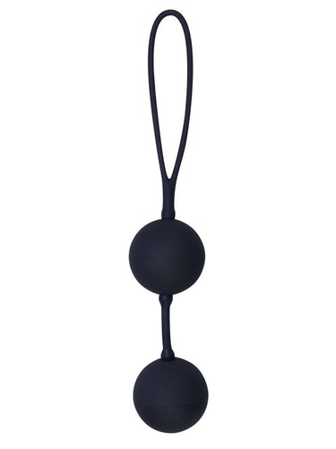 Black Velvets Silicone Vaginal Love Balls