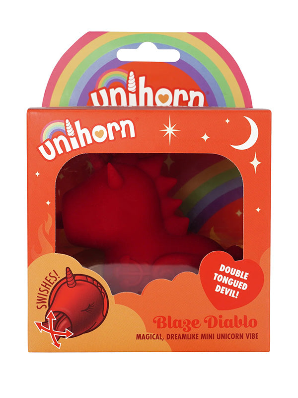 Creative Conceptions Unihorn Blaze Diablo Licking Clitoral Vibrator