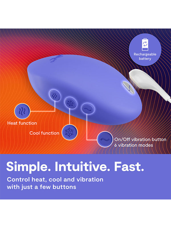 We-Vibe Temp Heating and Cooling Clitoral Vibrator