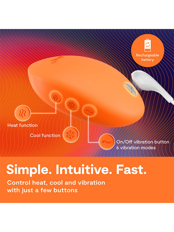 We-Vibe Temp Heating and Cooling Clitoral Vibrator