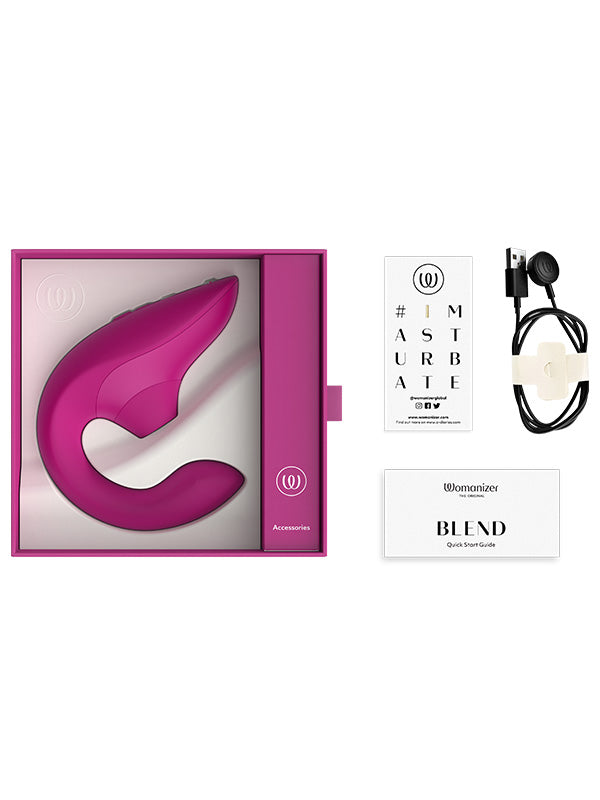 Womanizer Blend Pleasure Air Rabbit Vibrator