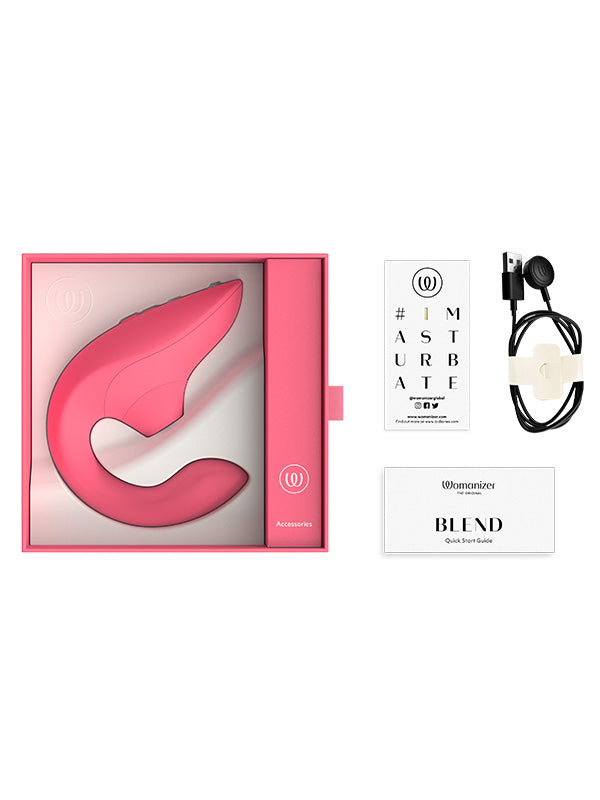 Womanizer Blend Pleasure Air Rabbit Vibrator